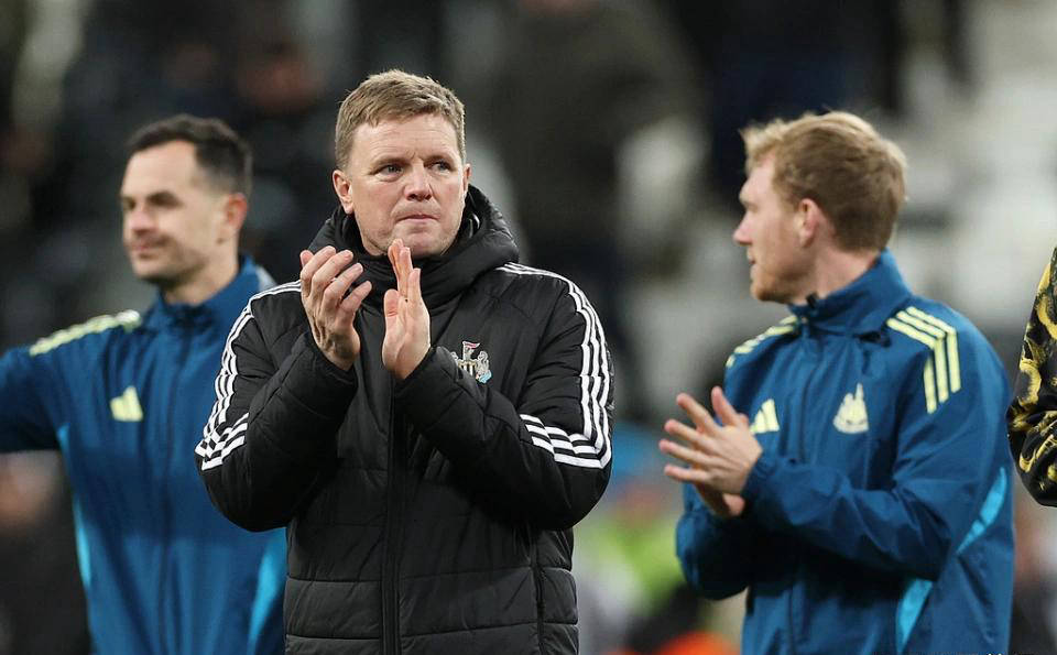 纽卡迎来噩梦3月！14天内连续5场硬仗，曼联曼城巴萨切尔西轮番上阵